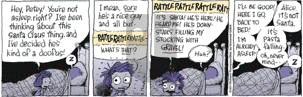 Cul de Sac on Saturday December 24, 2011 Comic Strip