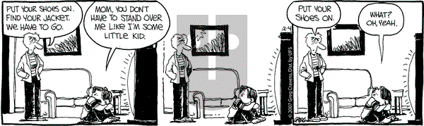 The Buckets on Tuesday December 4, 2007 Comic Strip
