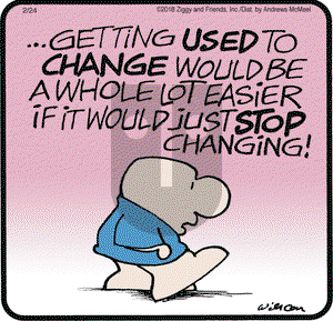 Ziggy on Saturday February 24, 2018 Comic Strip