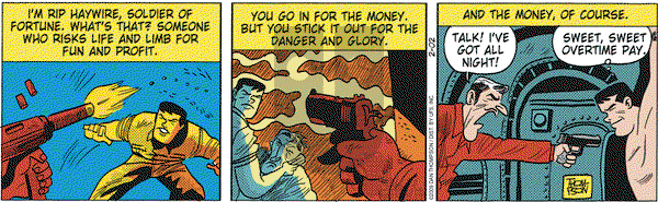Rip Haywire - Monday February 2, 2009 Comic Strip