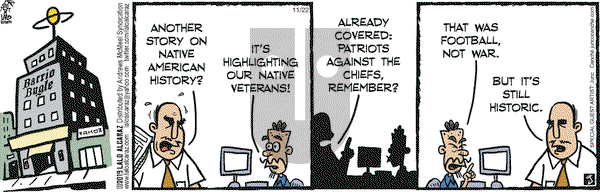 La Cucaracha on Friday November 22, 2019 Comic Strip