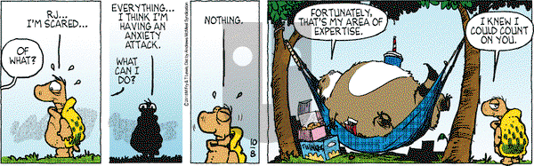 Over the Hedge on Monday October 8, 2018 Comic Strip