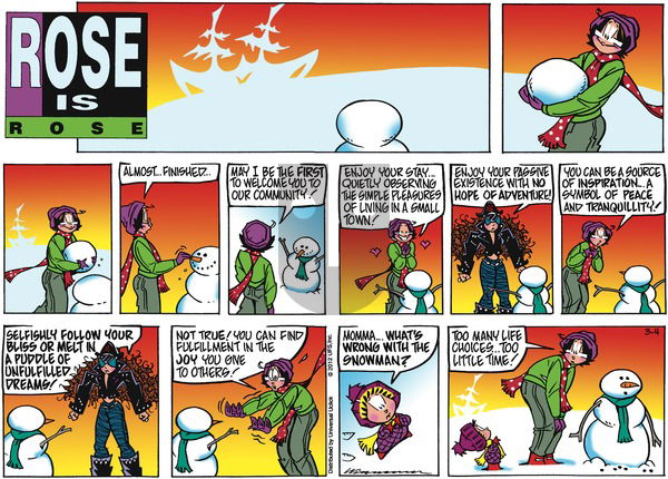 Rose is Rose on Sunday March 4, 2012 Comic Strip