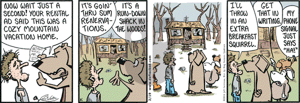 DeFlocked on Friday February 19, 2016 Comic Strip