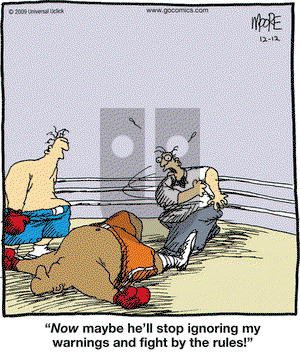 In the Bleachers on Saturday December 12, 2009 Comic Strip