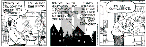 Grand Avenue on Thursday May 31, 2001 Comic Strip