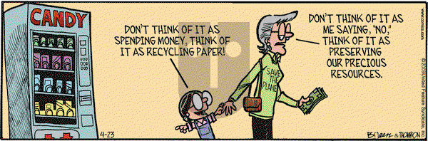 Grand Avenue on Thursday April 23, 2009 Comic Strip