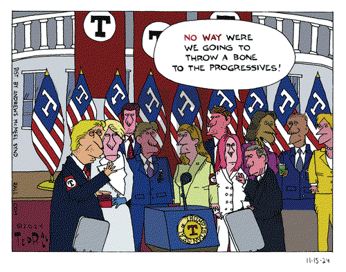 Ted Rall - Friday November 15, 2024 Comic Strip