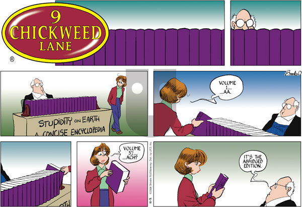 9 Chickweed Lane on Sunday November 2, 2008 Comic Strip