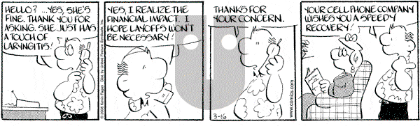 Drabble on Thursday March 16, 2006 Comic Strip