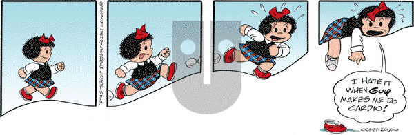 Nancy on Friday October 27, 2017 Comic Strip