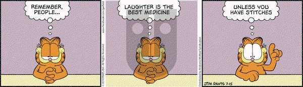 Garfield on Monday July 15, 2019 Comic Strip