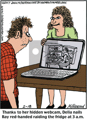 Close to Home on Saturday February 18, 2017 Comic Strip