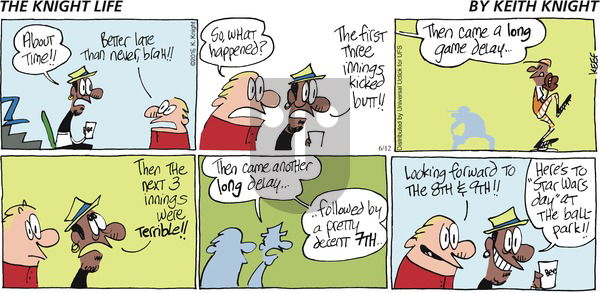 The Knight Life on Sunday June 12, 2016 Comic Strip