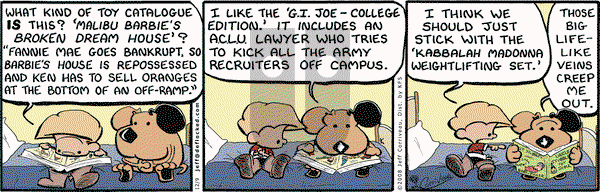 DeFlocked on Tuesday December 9, 2008 Comic Strip