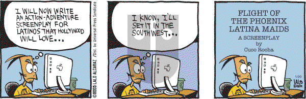 La Cucaracha on Saturday January 20, 2007 Comic Strip