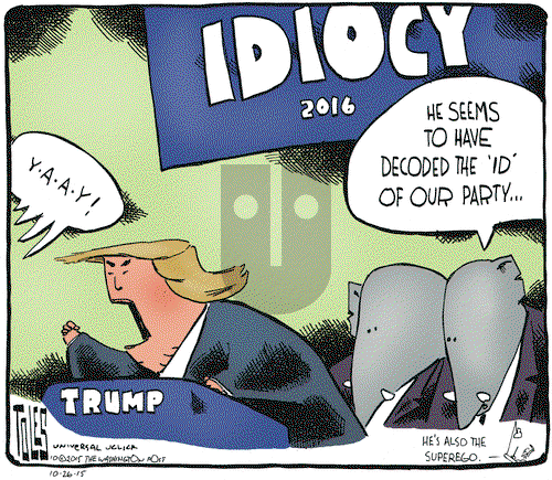 Tom Toles on Monday October 26, 2015 Comic Strip