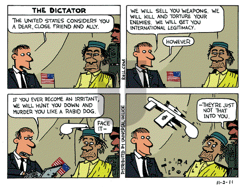 Ted Rall on Wednesday November 2, 2011 Comic Strip