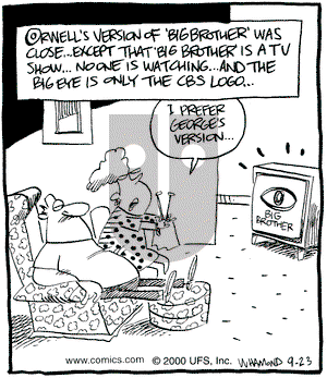 Reality Check on Saturday September 23, 2000 Comic Strip