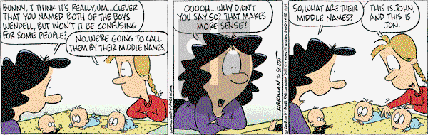 Baby Blues on Tuesday January 14, 2003 Comic Strip