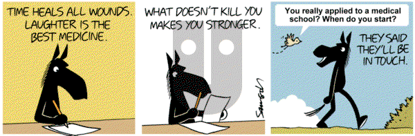 Dark Side of the Horse on Monday October 16, 2017 Comic Strip