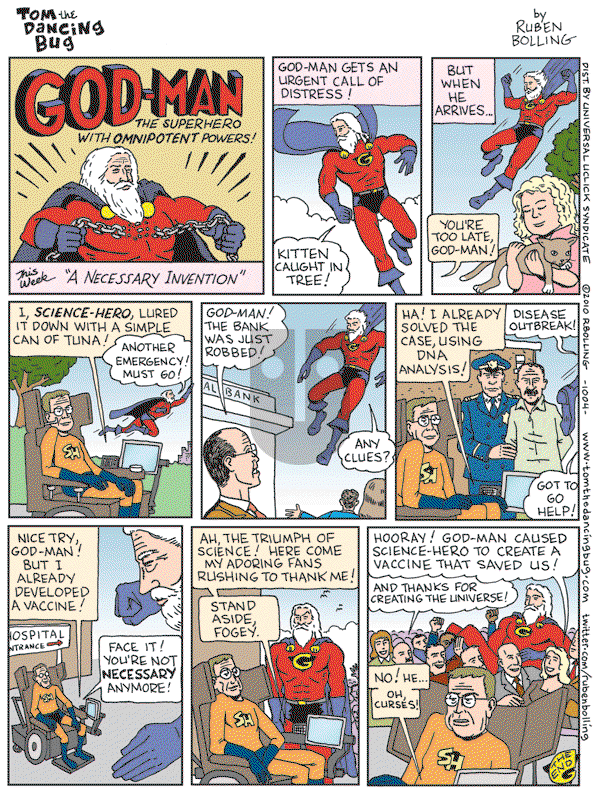 Tom the Dancing Bug on Friday September 17, 2010 Comic Strip