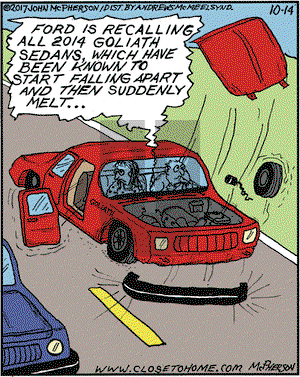 Close to Home on Saturday October 14, 2017 Comic Strip