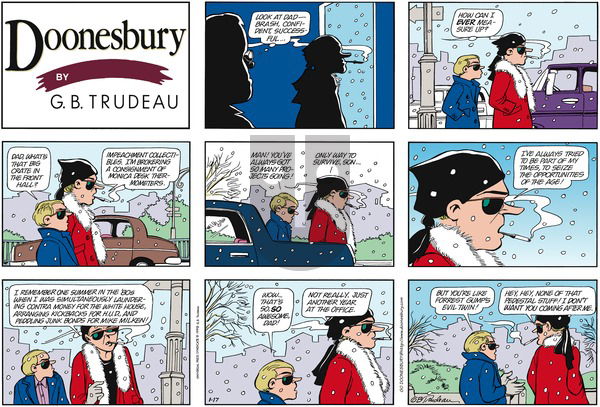 Doonesbury on Sunday January 17, 1999 Comic Strip