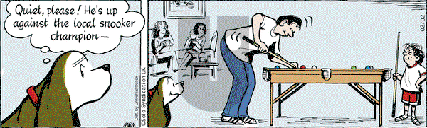 Fred Basset on Monday February 2, 2015 Comic Strip