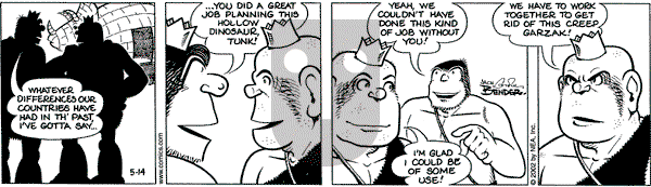 Alley Oop on Tuesday May 14, 2002 Comic Strip