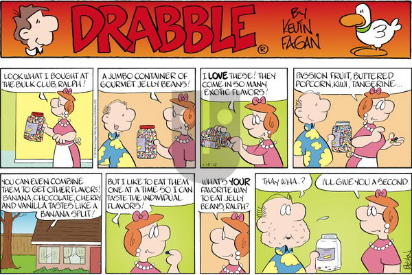Drabble on Sunday January 15, 2012 Comic Strip