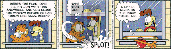 Garfield on Saturday January 27, 2018 Comic Strip
