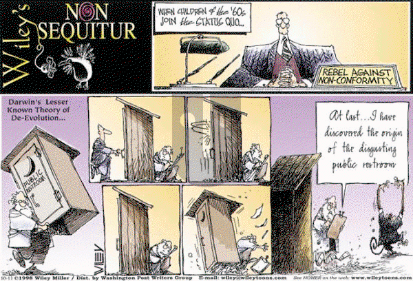 Non Sequitur on Sunday October 11, 1998 Comic Strip
