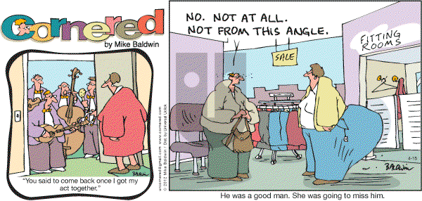 Cornered on Sunday April 15, 2012 Comic Strip