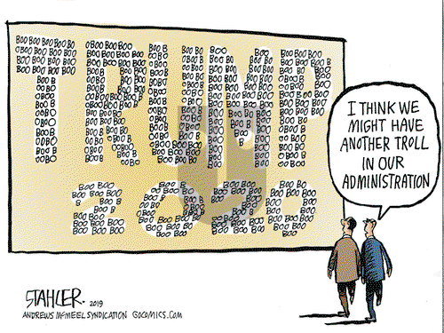 Jeff Stahler on Tuesday November 5, 2019 Comic Strip