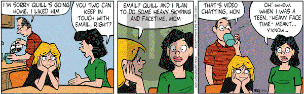 Luann on Wednesday July 11, 2012 Comic Strip