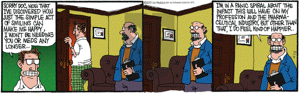 Monty on Tuesday October 4, 2011 Comic Strip