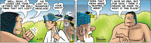 Alley Oop on Monday April 23, 2018 Comic Strip