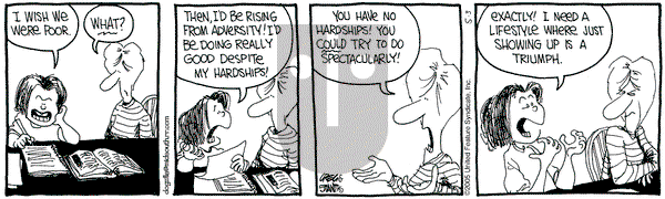 The Buckets on Tuesday May 3, 2005 Comic Strip