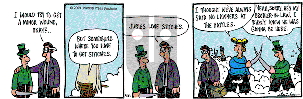 Overboard on Wednesday September 23, 2009 Comic Strip