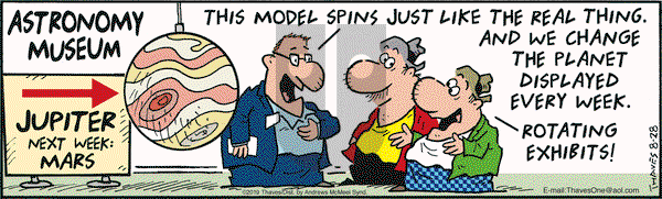 Frank and Ernest on Wednesday August 28, 2019 Comic Strip