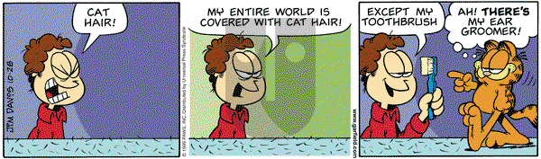 Garfield on Thursday October 28, 1999 Comic Strip