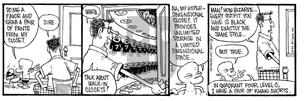 Monty on Thursday July 13, 2006 Comic Strip