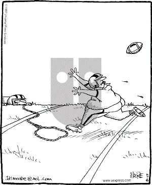 In the Bleachers - Wednesday September 17, 1997 Comic Strip