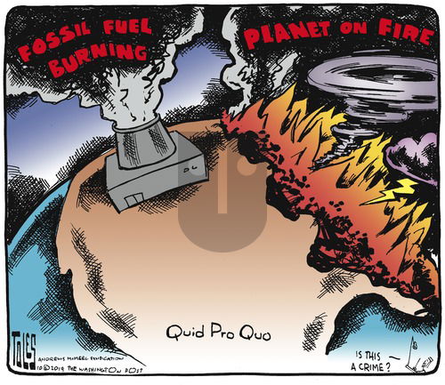Tom Toles on Sunday October 27, 2019 Comic Strip