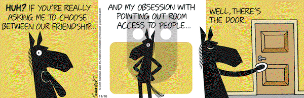 Dark Side of the Horse on Monday November 10, 2025 Comic Strip