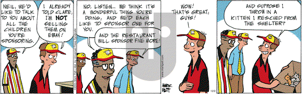 Lucky Cow on Friday December 2, 2005 Comic Strip