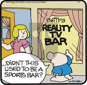 Ziggy on Wednesday March 7, 2018 Comic Strip