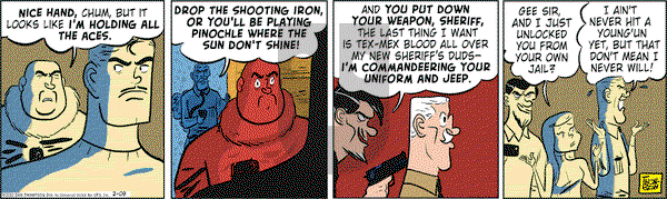 Rip Haywire on Thursday February 9, 2012 Comic Strip