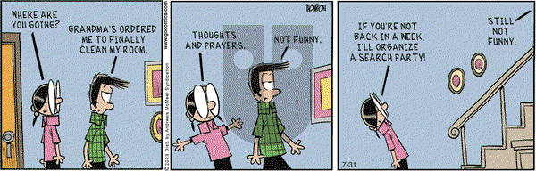 Grand Avenue on Monday July 31, 2023 Comic Strip